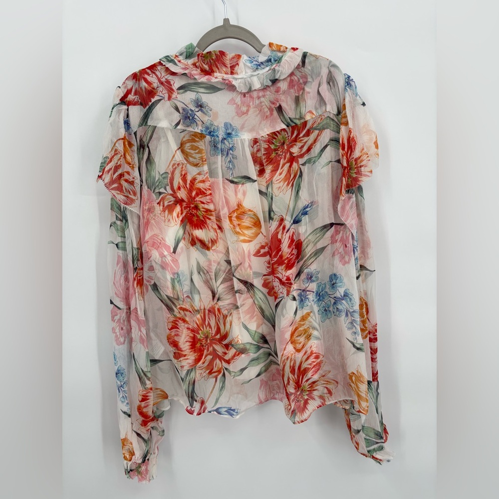 Christy Lynn 2 piece silk top set - Picture 5 of 7